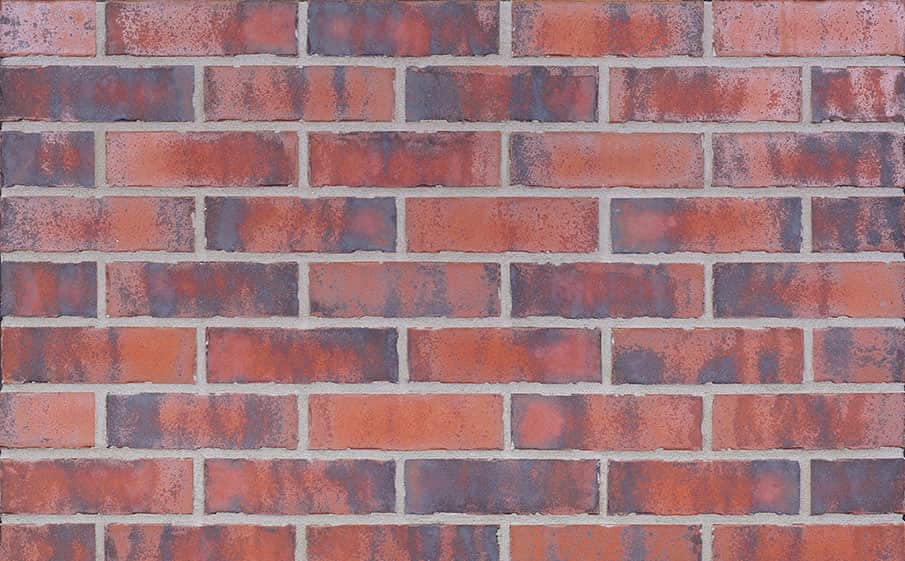 Клинкерная фасадная плитка KING KLINKER Old Castle Heart brick (HF30) под старину NF10, 240*71*10 мм