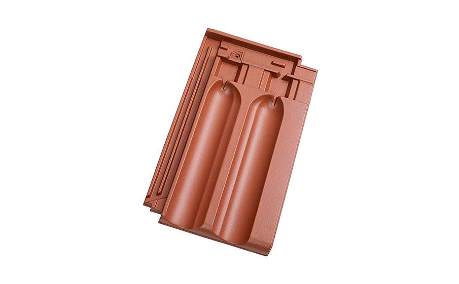 Керамическая черепица рядовая Koramic Tradi 12 (Tradi Nova) Copper Brown Engobe