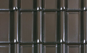 Керамическая черепица LAUMANS Tiefa 2000 Variabel рядовая, 20 черный, матовая глазурь