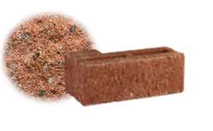 Облицовочный бетонный камень угловой Меликонполар СКЦ 2Л-9 гранитный, 380*120(190)*140 мм