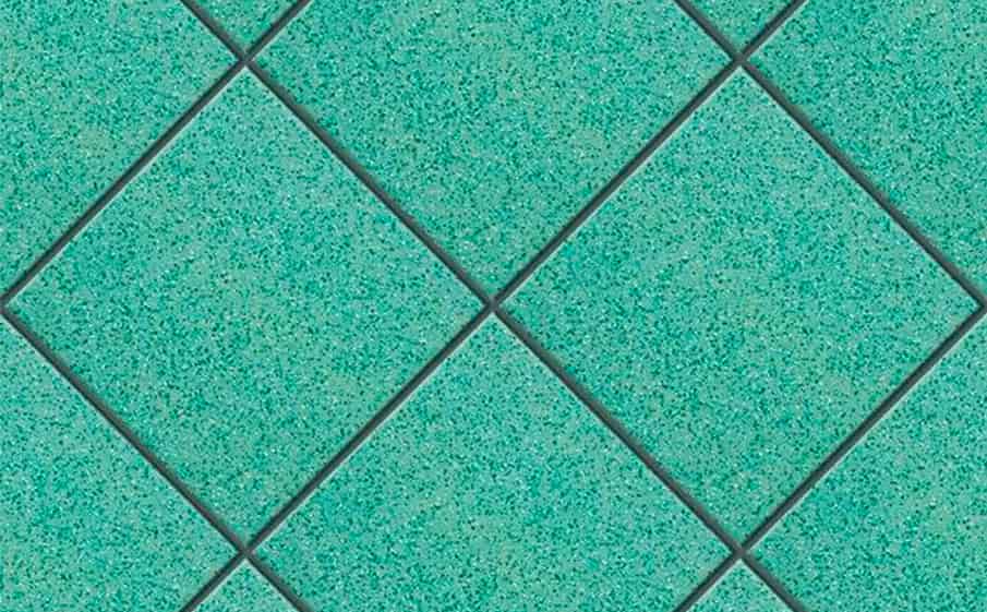 Плитка напольная для промышленных помещений Stroeher Secuton ТS50 mint, 296*296*10 мм