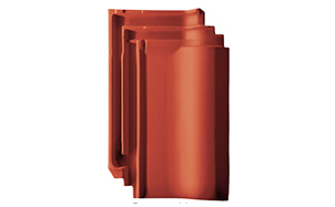 Керамическая черепица рядовая ERLUS Е 58 MAX красный ангоб