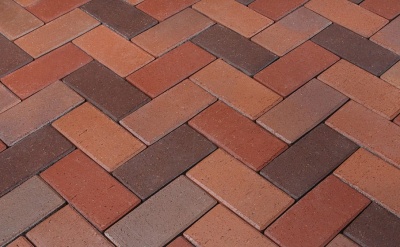 Тротуарная клинкерная брусчатка Penter Mainz, 200x100x52 мм