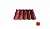 Металлочерепица Ruukki Scandic, Polyester Matt цвет RR750 светло-терракотовый