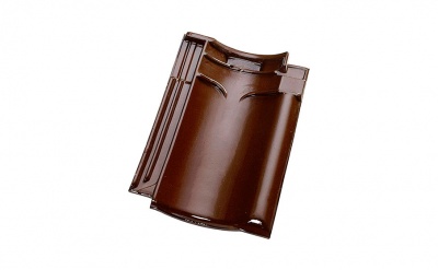 Керамическая черепица рядовая Koramic VHV Brown Glazed