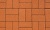 Плитка тротуарная ВЫБОР ЛА-Линия 2П.6, Гранит оранжевый, 200*100*60 мм