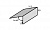 Фартук S16 обратный капельник TEGOLA, темно-серый, развертка 20 см, длина 4 м