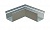 Угол желоба прямоугольный наружный LINDAB RERVY сталь, медный металлик, D 136 мм
