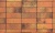 Плитка тротуарная ВЫБОР Паркет 4П.6, Листопад Саванна коричнево-оранжево-желтый гладкий, 180*60*60 мм