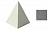 Бетонная Пирамида ВЫБОР, гранит с пигментом черный (без подставки), 540*540*700 мм