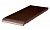 Клинкерный подоконник KING KLINKER коричневый глазурованный (02), 220*120*15 мм