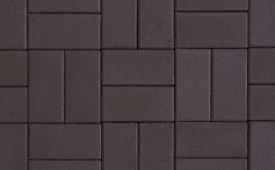 Плитка тротуарная ВЫБОР ЛА-Линия 2П.6, гладкая, коричневый, 200х100х60 мм