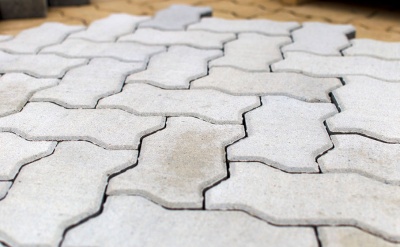 Плитка тротуарная BRAER Волна циркон, 240*135*70 мм