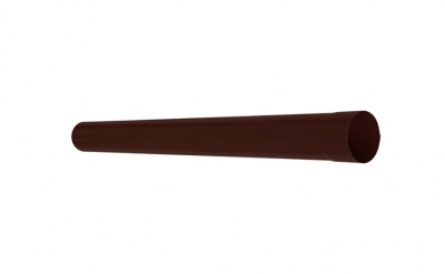 Труба водосточная AQUASYSTEM PURAL MATT коричневый RAL 8017, D 90 мм, L 3 м