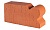 Кирпич радиусный полнотелый Lode Janka F20 гладкий, 250*120*65 мм
