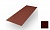 Плоский лист Ruukki Purex, цвет RR887 шоколадный