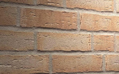 Фасадная плитка ручной формовки Feldhaus Klinker R681 Sintra terracotta bario, 215*65*14мм
