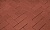 Тротуарная клинкерная брусчатка Penter rot, 200x100x45 мм