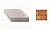 Плитка тротуарная ВЫБОР Порше дизайн 1Р.6 Ромб, Листопад Каир красно-желтый гранит, 200*200*60 мм
