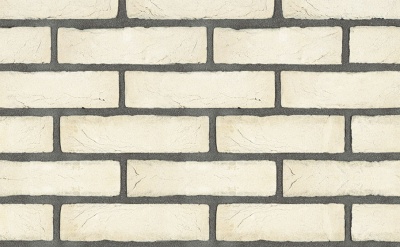 Фасадная плитка ручной формовки Terca Agora Super Wit, 210*22*65 мм