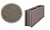 Облицовочный бетонный камень рядовой Меликонполар СКЦ 2Р-14 черный, 380*80*140 мм