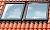 Комплект из 2-х окладов (бок о бок) для профилированной кровли VELUX EWK 0021, 660*1180 мм