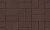 Плитка тротуарная ВЫБОР ЛА-Линия 2П.6, Гранит коричневый, 200*100*60 мм