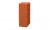 Кирпич лицевой керамический BRAER пустотелый красный риф, 250*120*88 мм