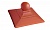 Клинкерный заборный оголовок KING KLINKER Royal Рубиновый красный (01), 445*445*250 мм