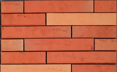 Кирпич облицовочный ручной формовки Terca Linnaeus Tilia (light red), 288*88*48 мм