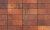 Плитка тротуарная ВЫБОР Паркет 4П.6, Листопад Арабская ночь красно-коричнево-оранжевый гладкий, 180*60*60 мм