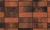 Плитка тротуарная ВЫБОР Паркет 4П.6, Листопад Мустанг оранжево-черный гладкий, 180*60*60 мм