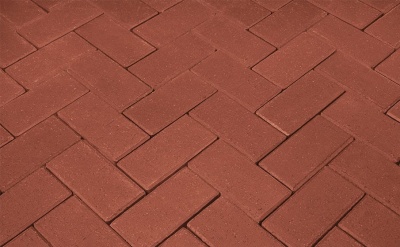 Тротуарная клинкерная брусчатка Penter rot, 240x118x71 мм