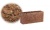 Облицовочный бетонный камень торцевой Меликонполар СКЦ 2Л-4 коричневый 3%, 390*120*188 мм