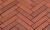 Тротуарная клинкерная брусчатка Penter Baltic Klinker Pavers Nuance, 250*60*65 мм