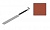 Поддерживающий крюк желоба CM Vattern кирпичный, L 280 мм
