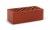 Кирпич лицевой керамический пустотелый КС-Керамик красный гладкий, 250*120*88 мм