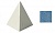 Бетонная Пирамида ВЫБОР, гранит с пигментом синий (без подставки), 540*540*700 мм