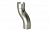 Колено трубы соединительное LINDAB SOKN сталь, серебристый металлик, D 100 мм