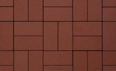 Плитка тротуарная ВЫБОР ЛА-Линия 5П.8  гладкая, красный, 600*300*80 мм