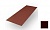 Плоский лист Ruukki Pural, цвет RR 32 темно-коричневый