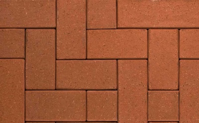 Клинкерная тротуарная брусчатка мозаичная (8 частей) ABC Braun-nuanciert, 240*118/60*60*52 мм