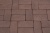 Клинкерная тротуарная брусчатка Lode Brunis коричневая шероховатая, 200*100*52 мм