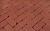 Тротуарная клинкерная брусчатка Penter Retro Rot, 200x100x52 мм