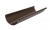 Желоб водосточный AQUASYSTEM темно-коричневый RR32, D 125 мм, L 3 м