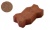 Плитка тротуарная "Волна" коричневая, 222x110x60 мм