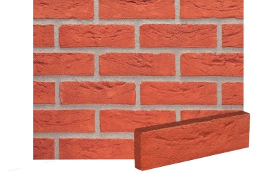 Фасадная плитка ручной формовки LHL Klinkier i AKA (CRH) TANGO WDF, 214*10*65 мм