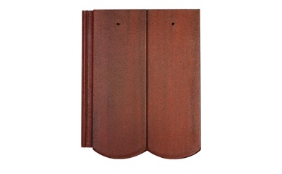 Цементно-песчаная черепица рядовая BRAAS Ревива, антик