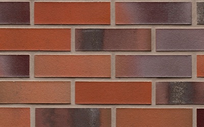 Фасадная плитка ручной формовки Feldhaus Klinker R560 Сarbona carmesi colori , 240*71*14 мм