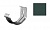 Крюк крепления желоба карнизный CM Vattern темно-серый, D 125 мм